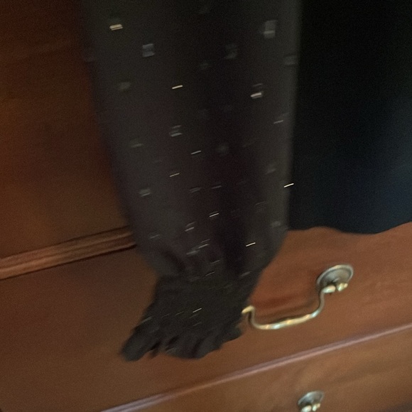 NWT • LOFT • Black Women's Top w sheer sleeves. - Picture 5 of 16